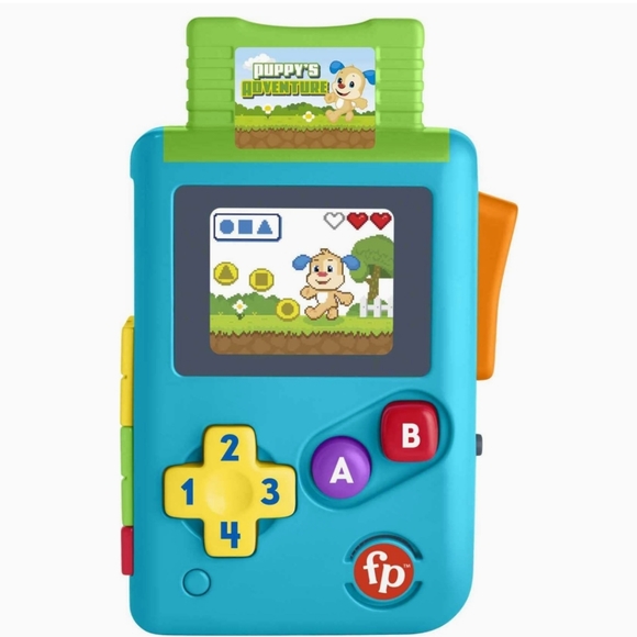 FisherPrice Toys Fisherprice Lil Gamer Learning Toy Pretend Handheld Video Game Toy With